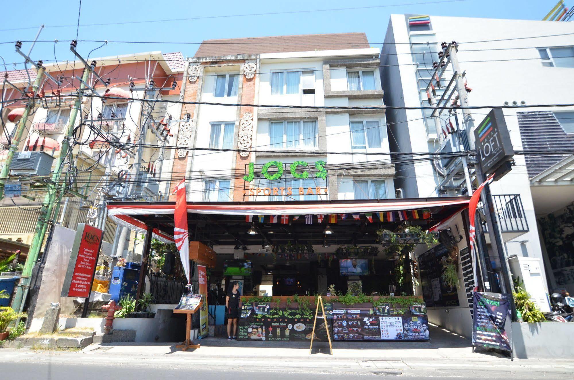 Jocs Boutique Hotel Legian Exterior foto